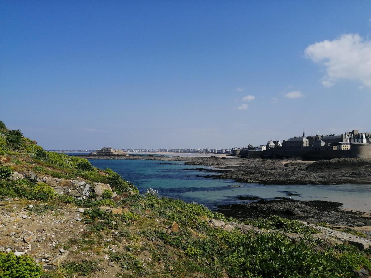 Appartement Saint-Malo 800M De La Plage Exterior foto